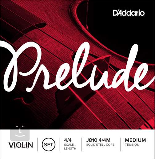 D'Addario Prelude Violin Medium Set #J810