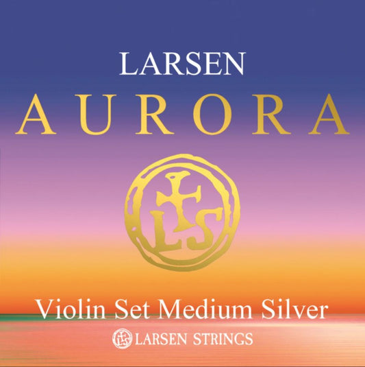 Larsen Aurora Violin String Medium Set (4/4-1/8)