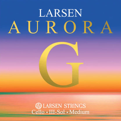 Larsen Aurora Cello String Medium (4/4-1/8) LOOSE