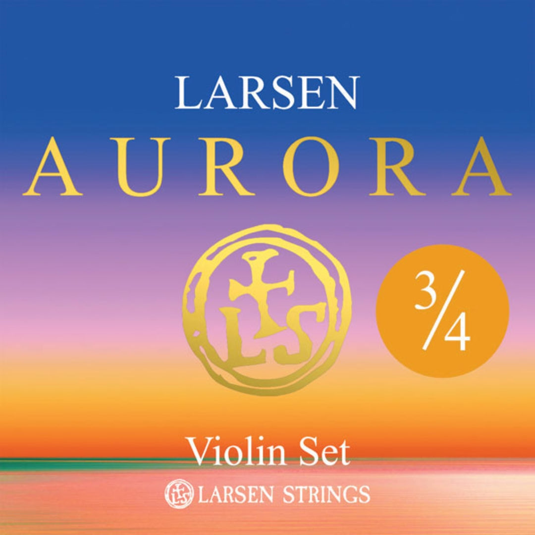 Larsen Aurora Violin String Medium Set (4/4-1/8)