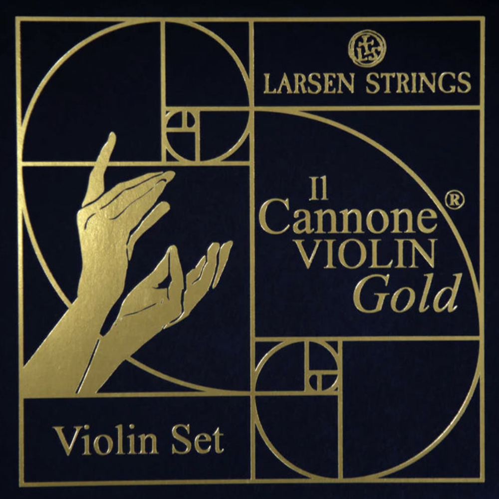 Larsen I1 Cannone Violin String Gold Set