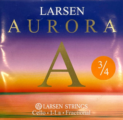 Larsen Aurora Cello String Medium (4/4-1/8) LOOSE