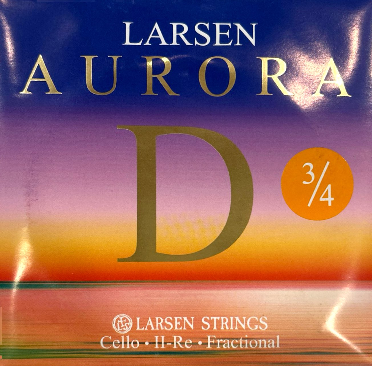 Larsen Aurora Cello String Medium (4/4-1/8) LOOSE