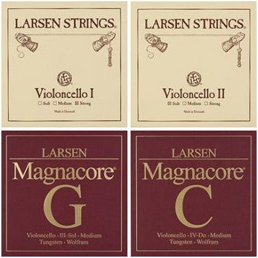 Larsen Original Cello A+D String & Magnacore G+C String Medium Set #334902