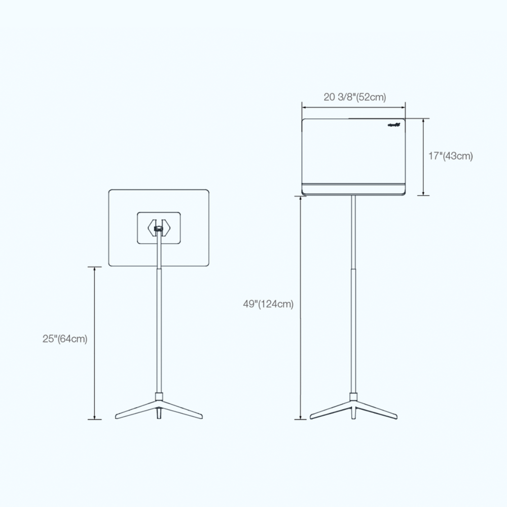 Alges Campanella Music Stand, Single Pack – Gramercy Music Singapore