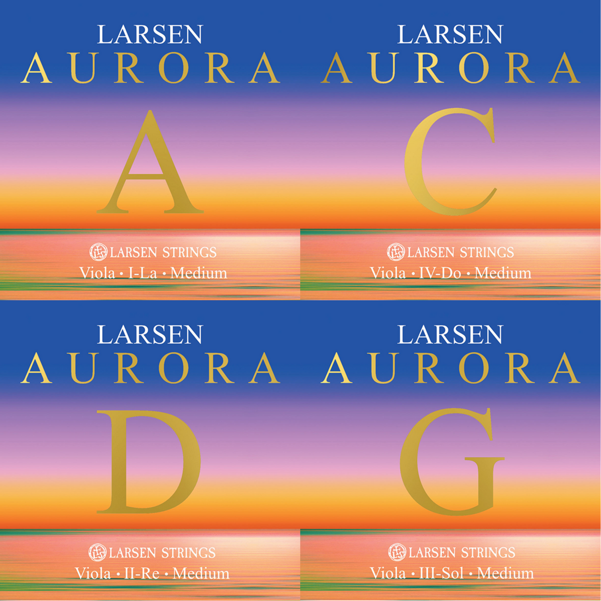 Larsen Strings Aurora Viola Set Medium | Gramercy Music – Gramercy