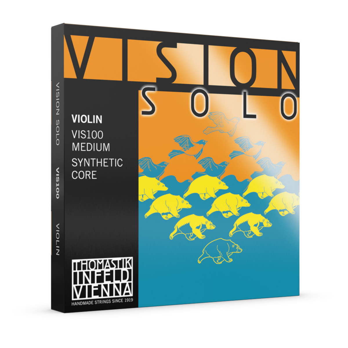 Thomastik Vision Solo Violin String Medium Set