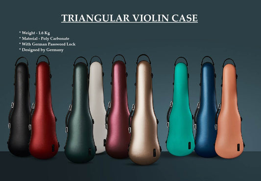 G&G Triangular Violin Case