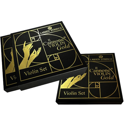 Larsen Strings Il Cannone Violin Gold Violin Set Medium | Gramercy