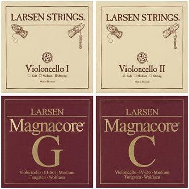 Larsen-Original-A+D-String-And-Magnacore-G+C-Cello-String-Medium-Set-334902