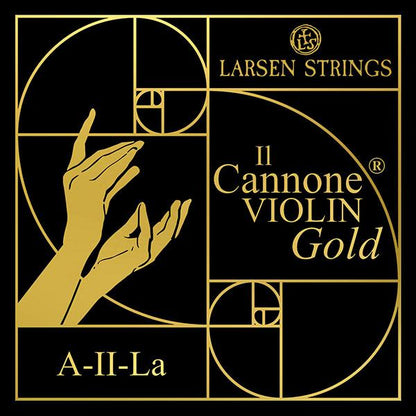 Larsen I1 Cannone Violin String Gold Set