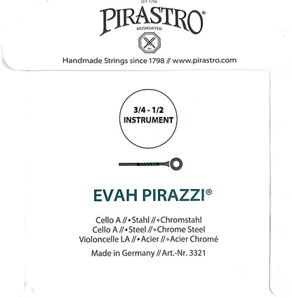 Pirastro-Evah-Pirazzi-Cello-String-Medium-Set