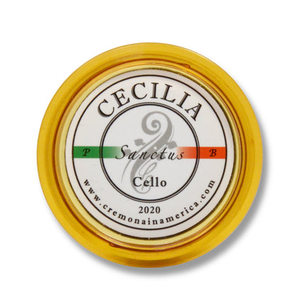 Cecilia Sanctus Cello Full Cake Rosin with Spreader