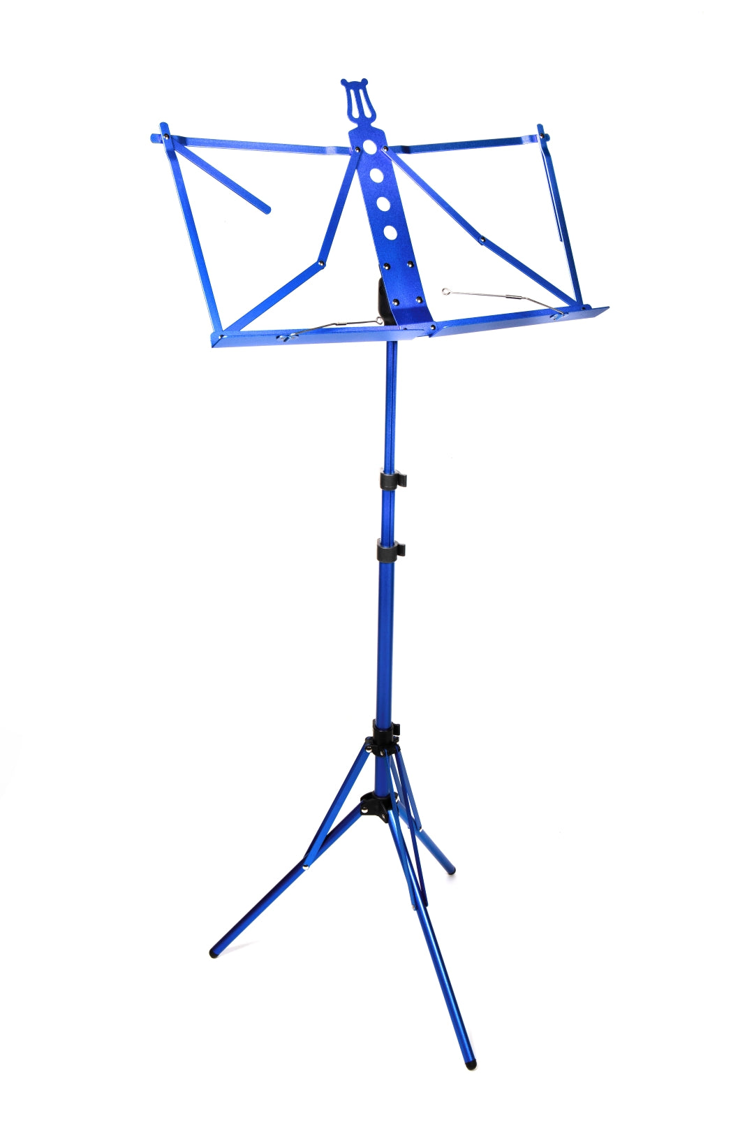 G_G-Alum-Music-Stand-light-weight-with-Clips-and-Bag-Blue