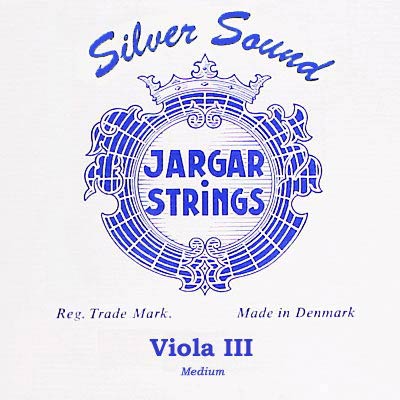Jargar Viola String Silver Medium (LOOSE)