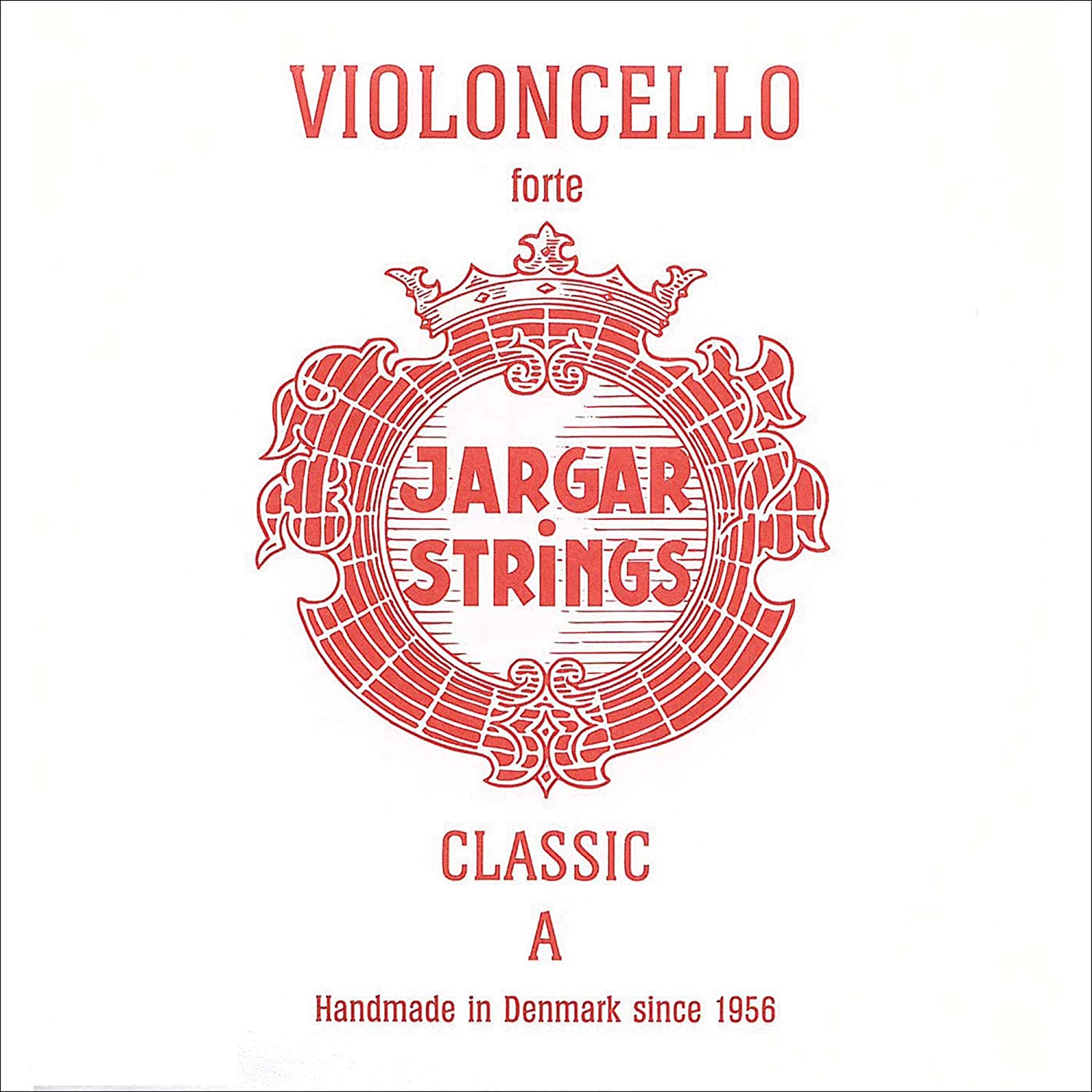 Jargar-Cello-String-Classic-Dolce-Strong-LOOSE-Red