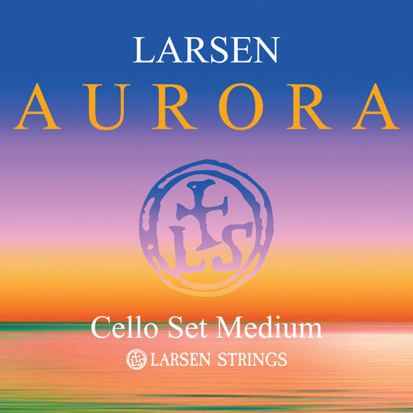 Larsen-Aurora-Cello-String-Medium-Set-4/4-1/8