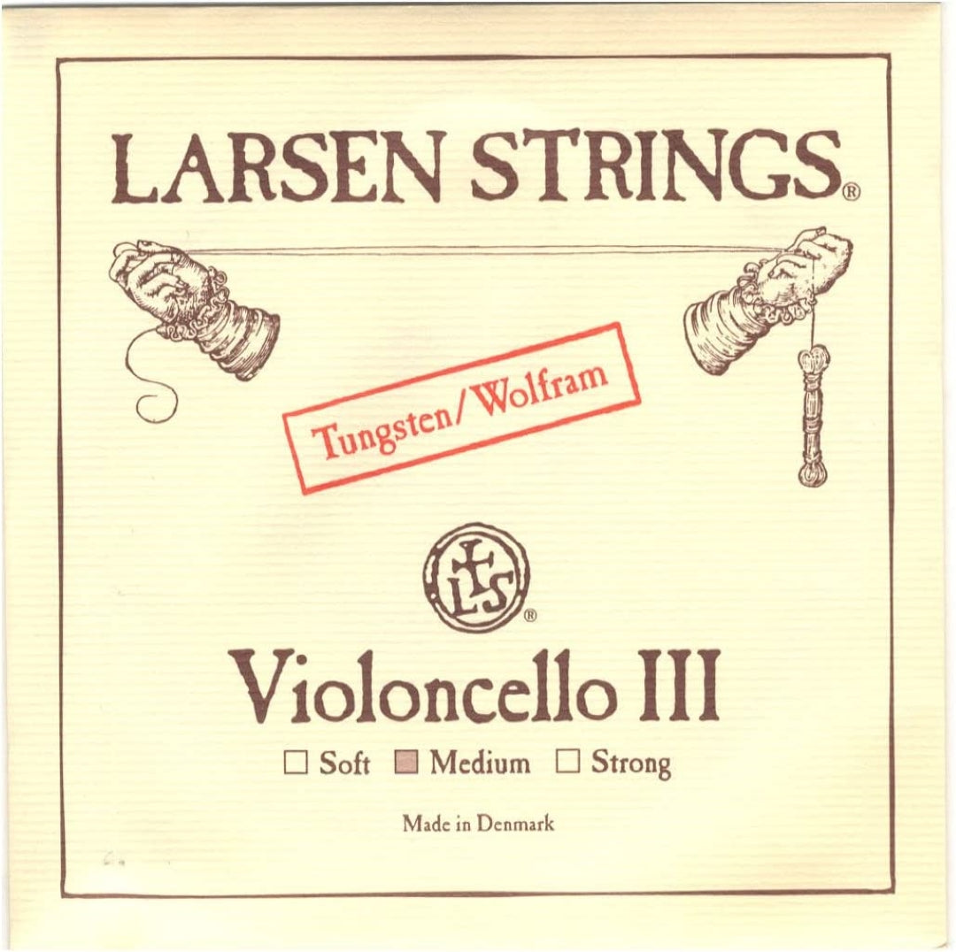 Larsen-Original-Cello-String-LOOSE-Medium-Tungsten-Wolfram-III