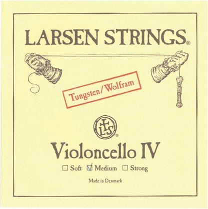 Larsen-Original-Cello-String-LOOSE-Medium-Tungsten-Wolfram-IV