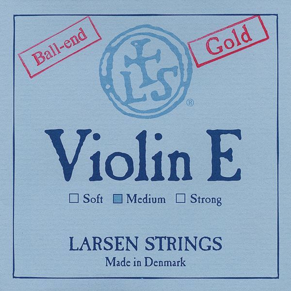 Larsen-Original-Violin-String-LOOSE-E-Gold-Ball-End-Medium