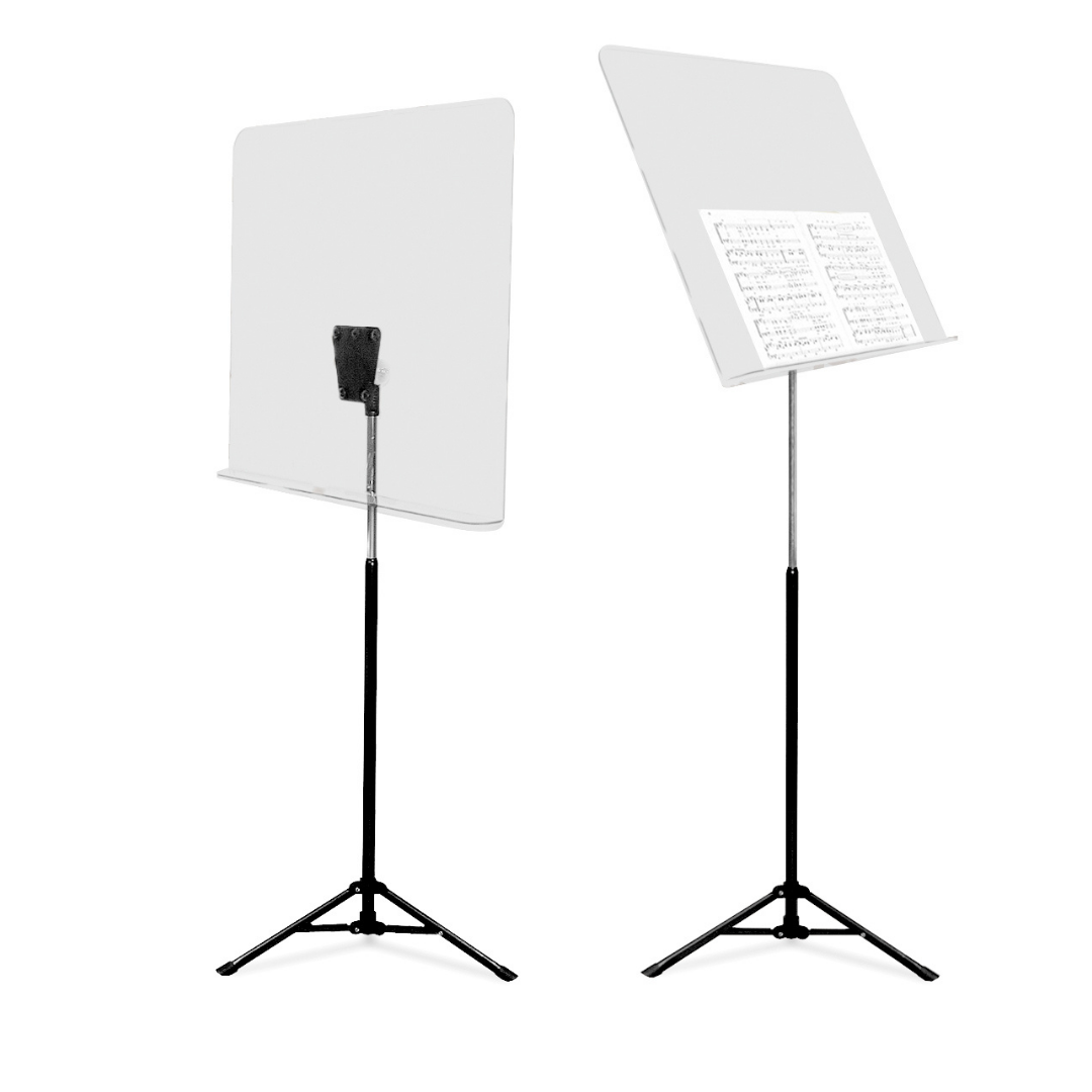 Manhasset Acoustic Shield Clear Stand