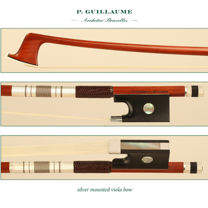Pierre Guillaume Viola Bow Silver Mounted