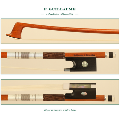 Pierre Guillaume Violin Bow Silver Mounted