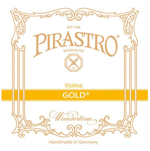 Pirastro Gold Wondertone Violin String Medium