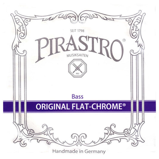 Pirastro Original Flat-Chrome Bass String Orchestra Set