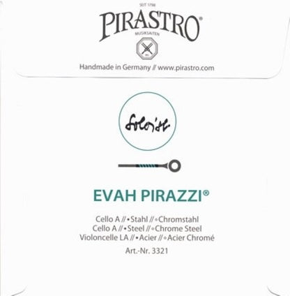 Pirastro-Evah-Pirazzi-Cello-String-Medium-Set